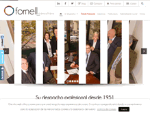 Tablet Screenshot of fornellconsultors.com